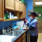 PDAS student preparing for class