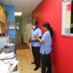 PDAS student and instructor