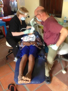 PDAS Working on a Patient