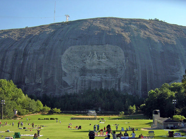 Stone Mountain carving